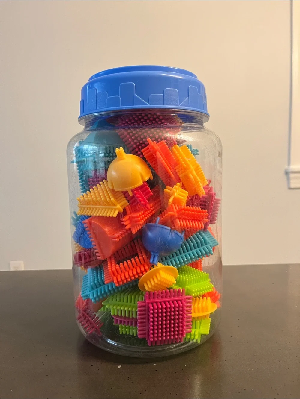 Bristle Blocks 68 piece STEM Interlocking Kids Building Blocks